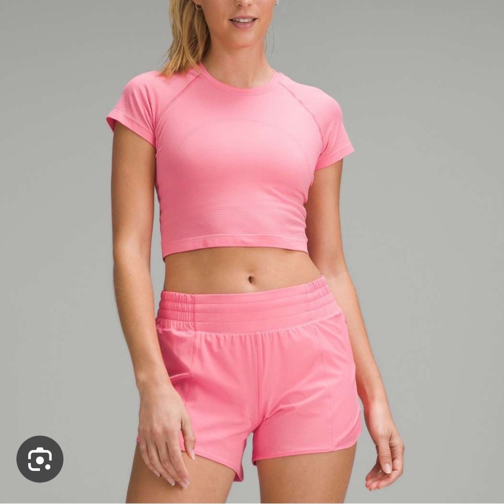 Lululemon Swiftly Crop Tee